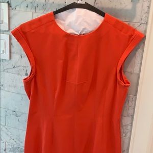 Orange/coral Banana Republic dress